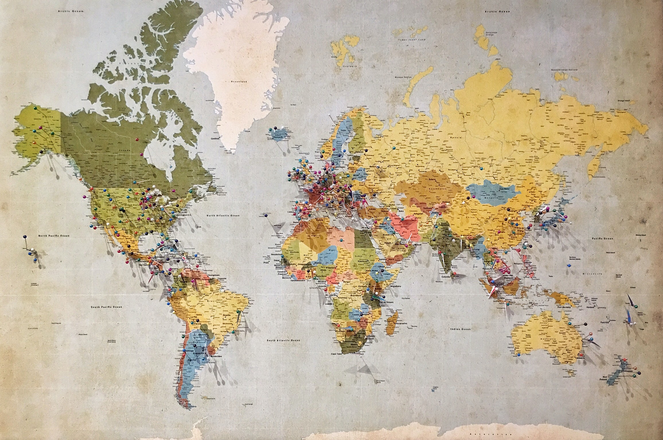 map of the world