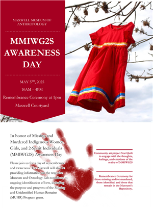 UNM Events Calendar - MMIWG2S Awareness Day Public Event