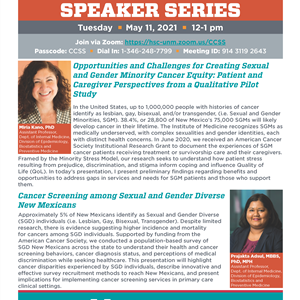 Image for: UNM Cancer Center Speaker Series