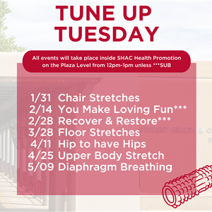 Image for: Tune Up Tuesday for Students - Floor Stretches