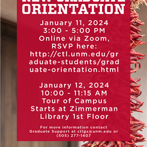 Image for: Graduate JumpStart Orientation