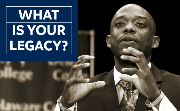 What determines your legacy as a public speaker?