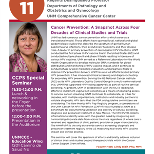 Image for: CCPS Special Seminar - Cosette  M. Wheeler, PhD