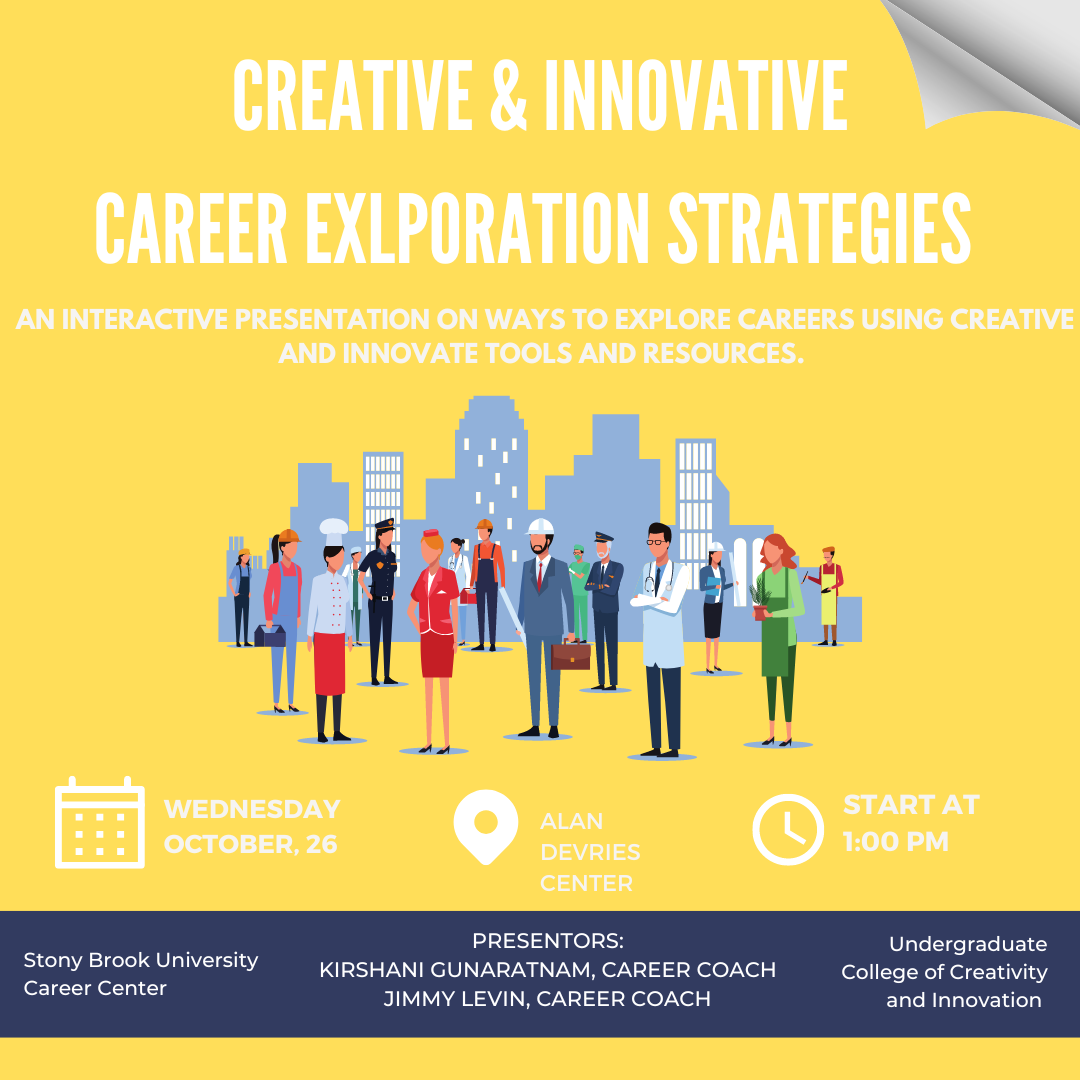 Undergraduate Colleges - PLAN or EXPAND - Creative and Innovative Career  Exploration Strategies