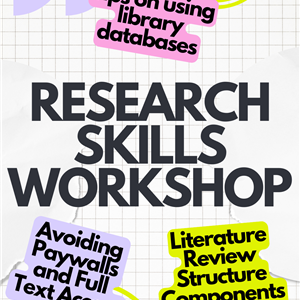 Research Skills Workshop: Advanced Tools