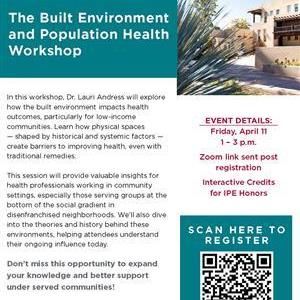 Image for: The Built Environment and Population Health