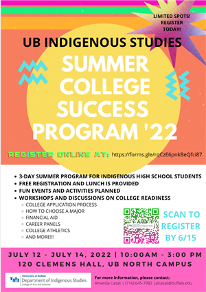 Ub Events Calendar - Summer College Success Program