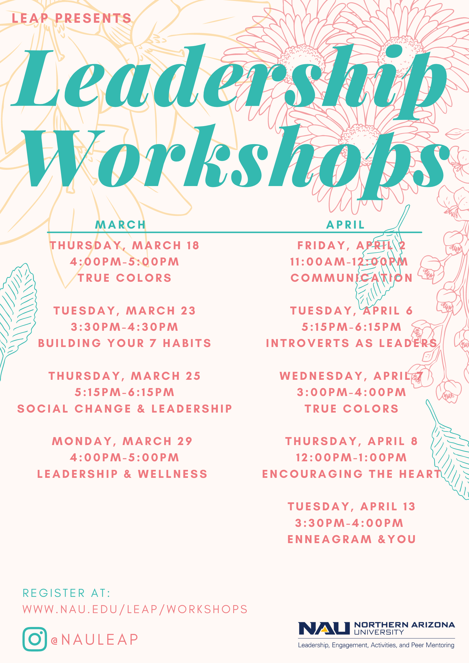 NAU Events - Encouraging the Heart Workshop