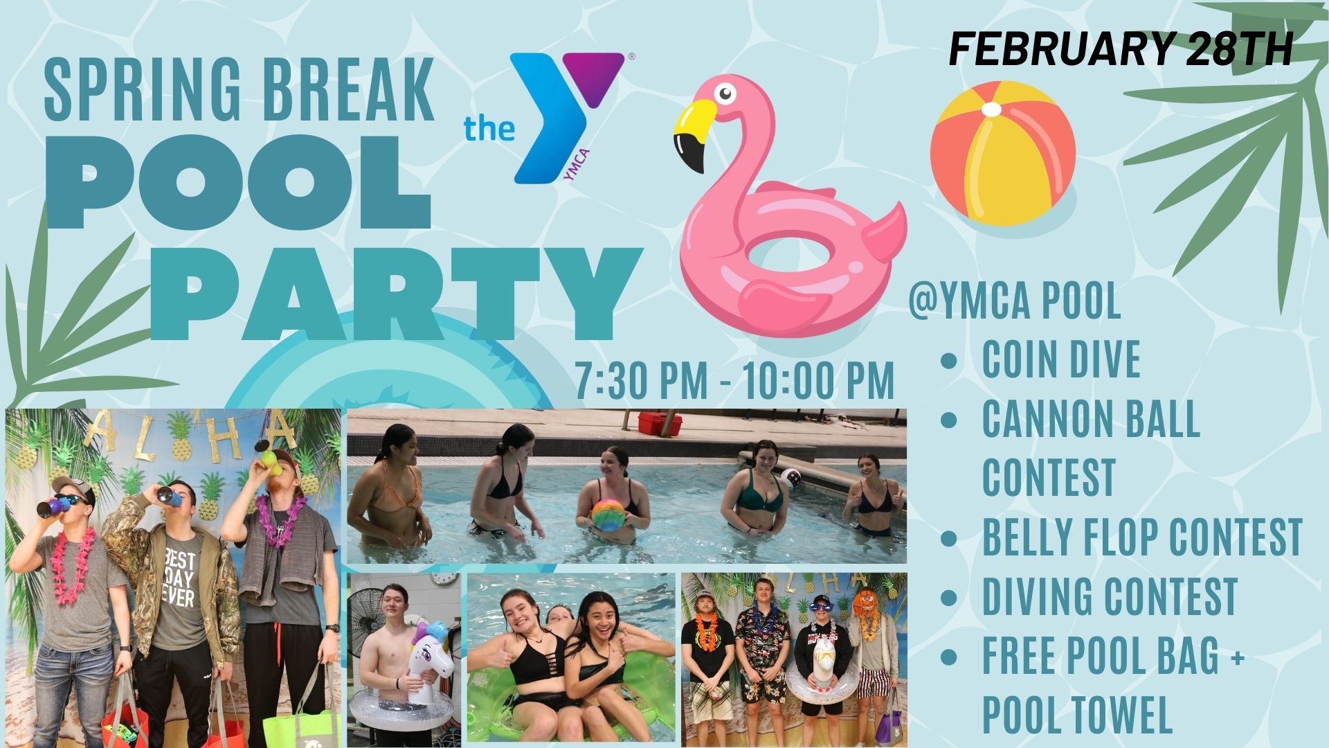 Northeast Community College - Wacky Wednesday | Spring Break Pool Party