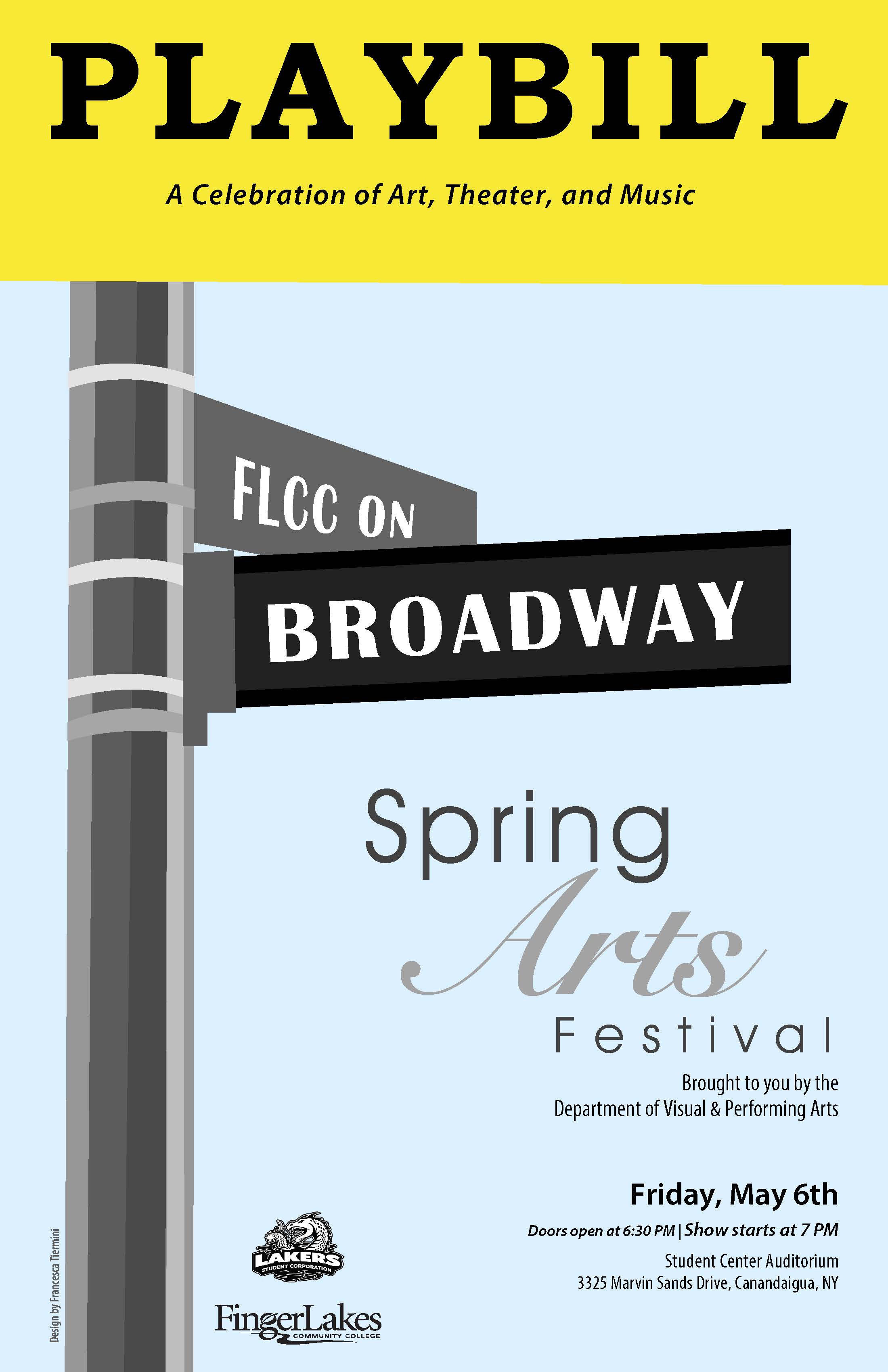 Public Events - Spring Arts Festival