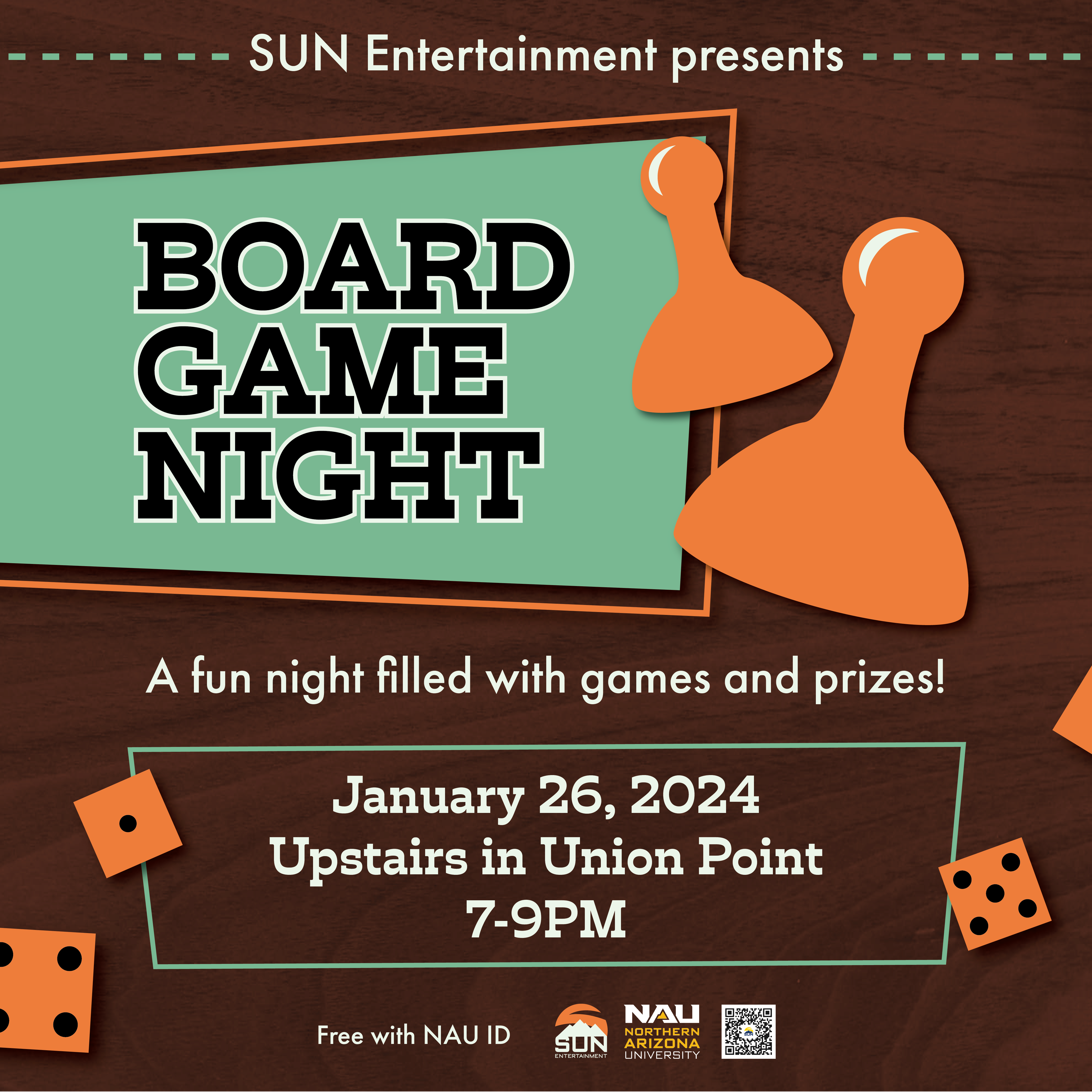 NAU Events - SUN Board Game Night