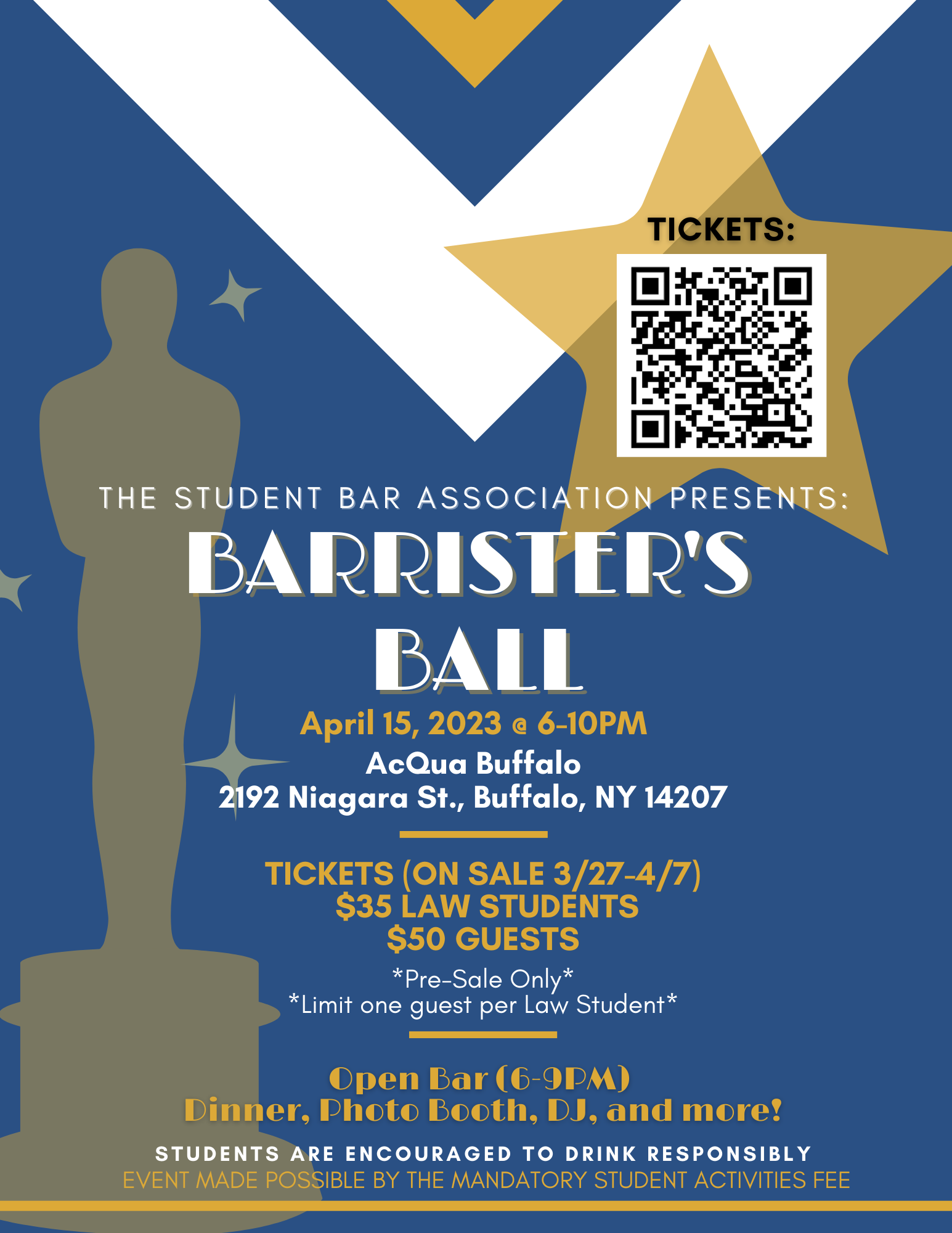 Barrister Big Band - BBB Benefit Ball - Individual Ticket