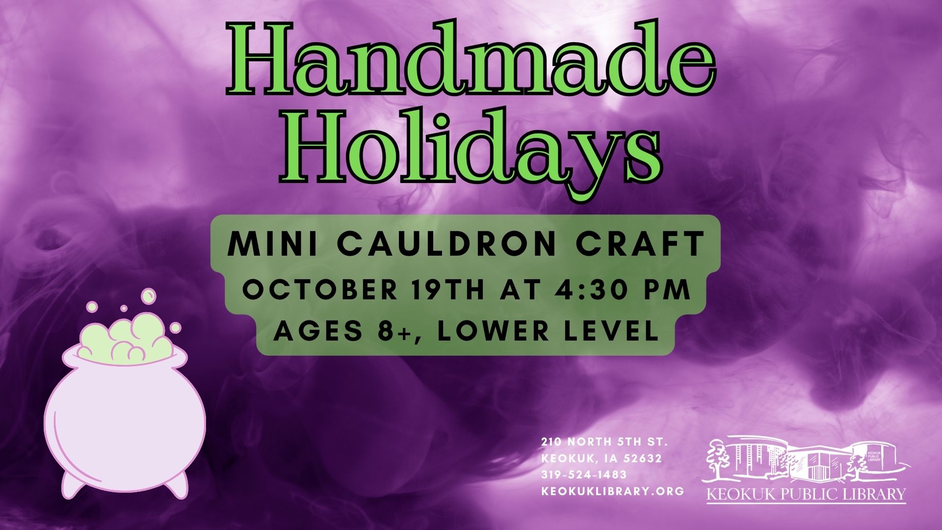 Mini Homemade Holidays Event