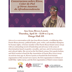 Image for: Conversemos sobre Rizos, Color de Piel y Otros Asuntos de Afrodescendencia 