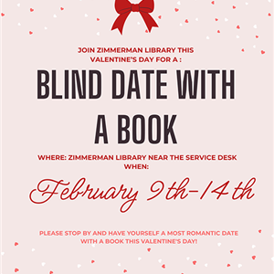 Image for: Blind Date with a Book Feb 9 -14 in Zimmerman Library