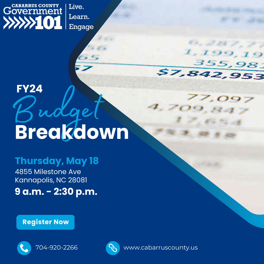 Events Calendar - Gov 101: FY24 Budget Breakdown