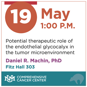 Image for: CMO Program Meeting - Potential therapeutic role of the endothelial glycocalyx in the tumor microenvironment