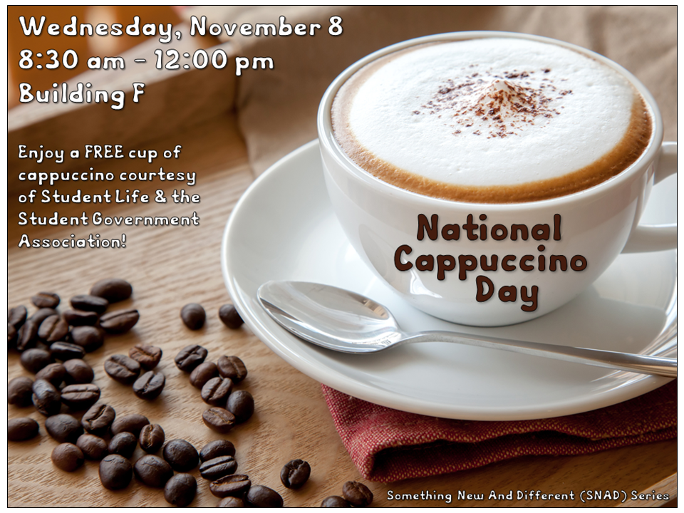 NATIONAL CAPPUCCINO DAY - November 8 - National Day Calendar