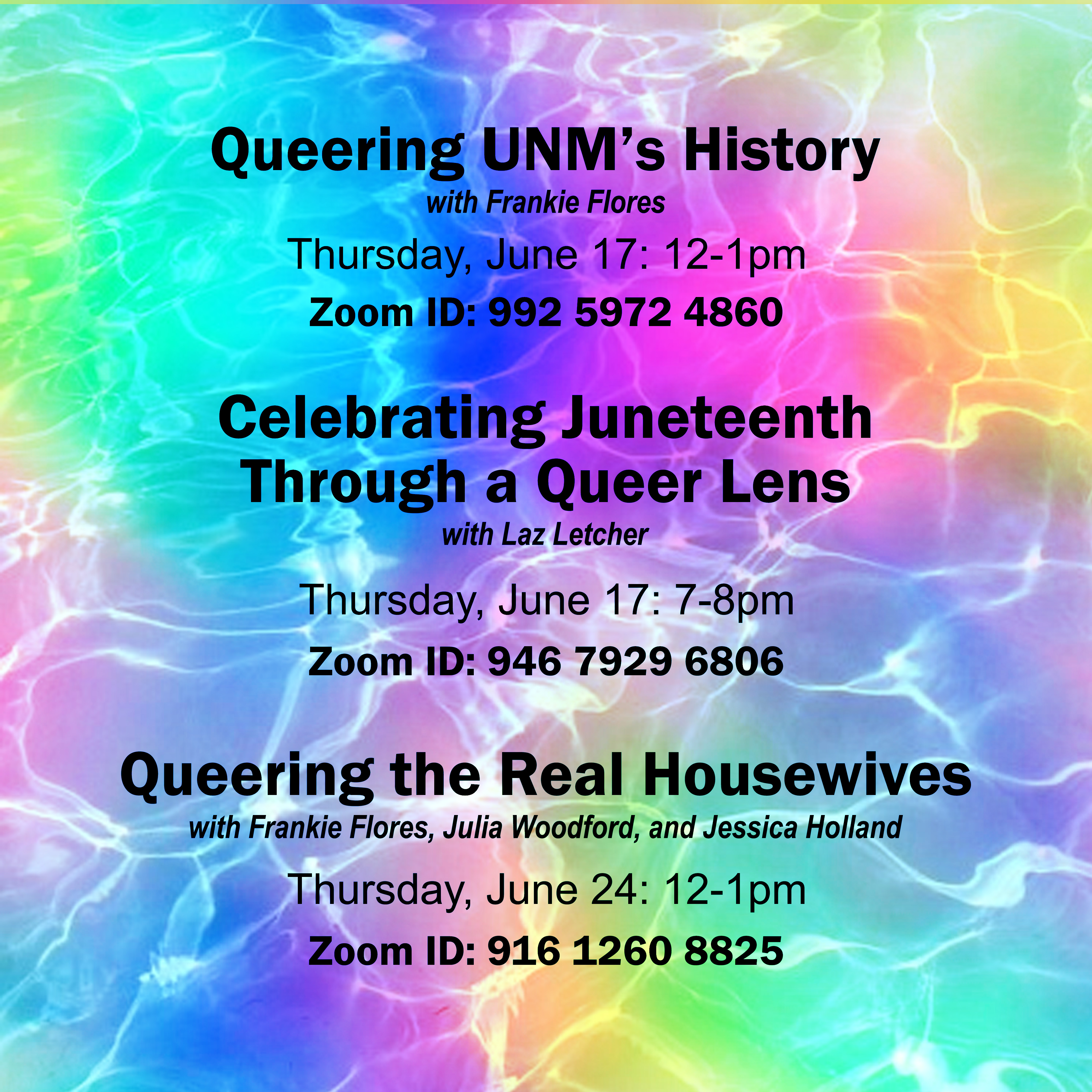 UNM Events Calendar - Celebrating Juneteenth Through a Queer Lens 