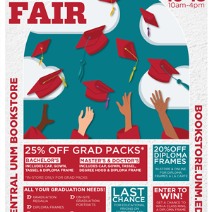 Image for: Grad Fair Fall 2024 - UNM Bookstores