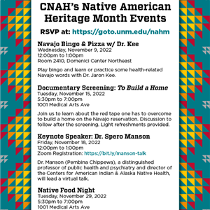 Image for: Native American Heritage Month: Native Food Night
