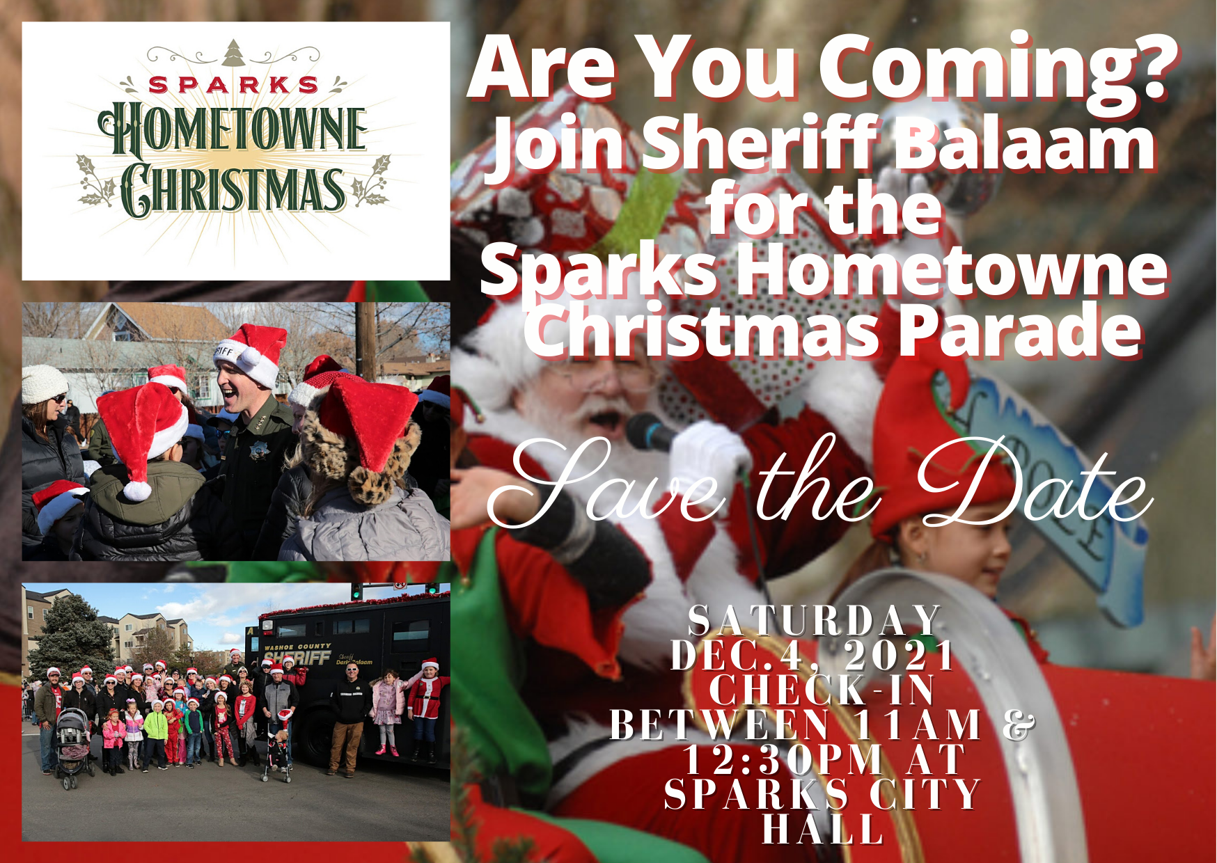 Sparks Hometowne Christmas Parade 2022 Regional Public Safety Training Center - 34Th Annual Sparks Hometowne  Christmas Parade