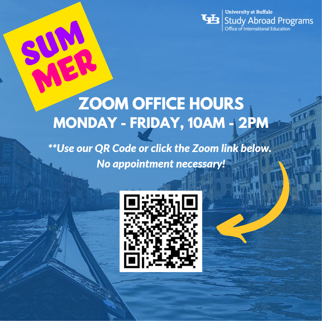 UB Events Calendar - Virtual: Study Abroad Office Hours via Zoom