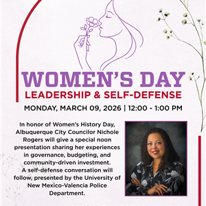 Image for: Women's Day: Leadership and Self-Defense Presentation