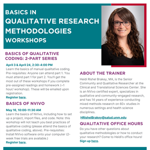 Image for: BASICS OF QUALITATIVE CODING: 2-PART SERIES