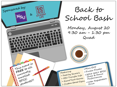 Bpcc Events Calendar Back To School Bash