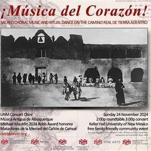 Image for:  ¡Música del Corazón!: Sacred Choral Music and Ritual Dance on the Camino Real de Tierra Adentro 