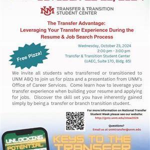 Image for: The Transfer Advantage: Leveraging your Transfer Experience During the Resume and Job Search Process