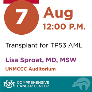 Image for: Director's Lectureship Seminar Series - Transplant for TP53 AML