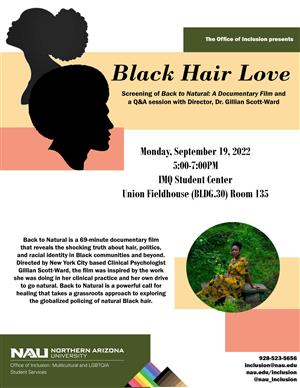 NAU Events Black Hair Love Event