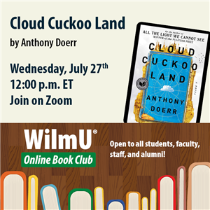 Student Services Calendar - WilmU Online Book Club - Cloud Cuckoo Land