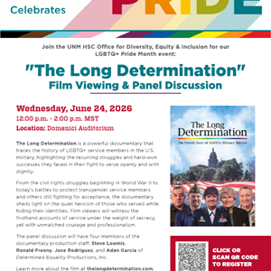 Image for: Pride Month: "The Long Determination" Film Viewing & Panel