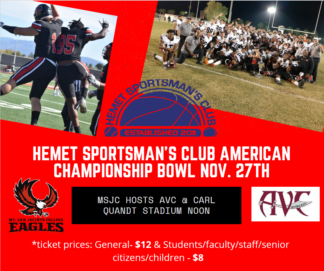 lave mad betale sig spand MSJC Events - Hemet Sportsman's Club American Championship Bowl