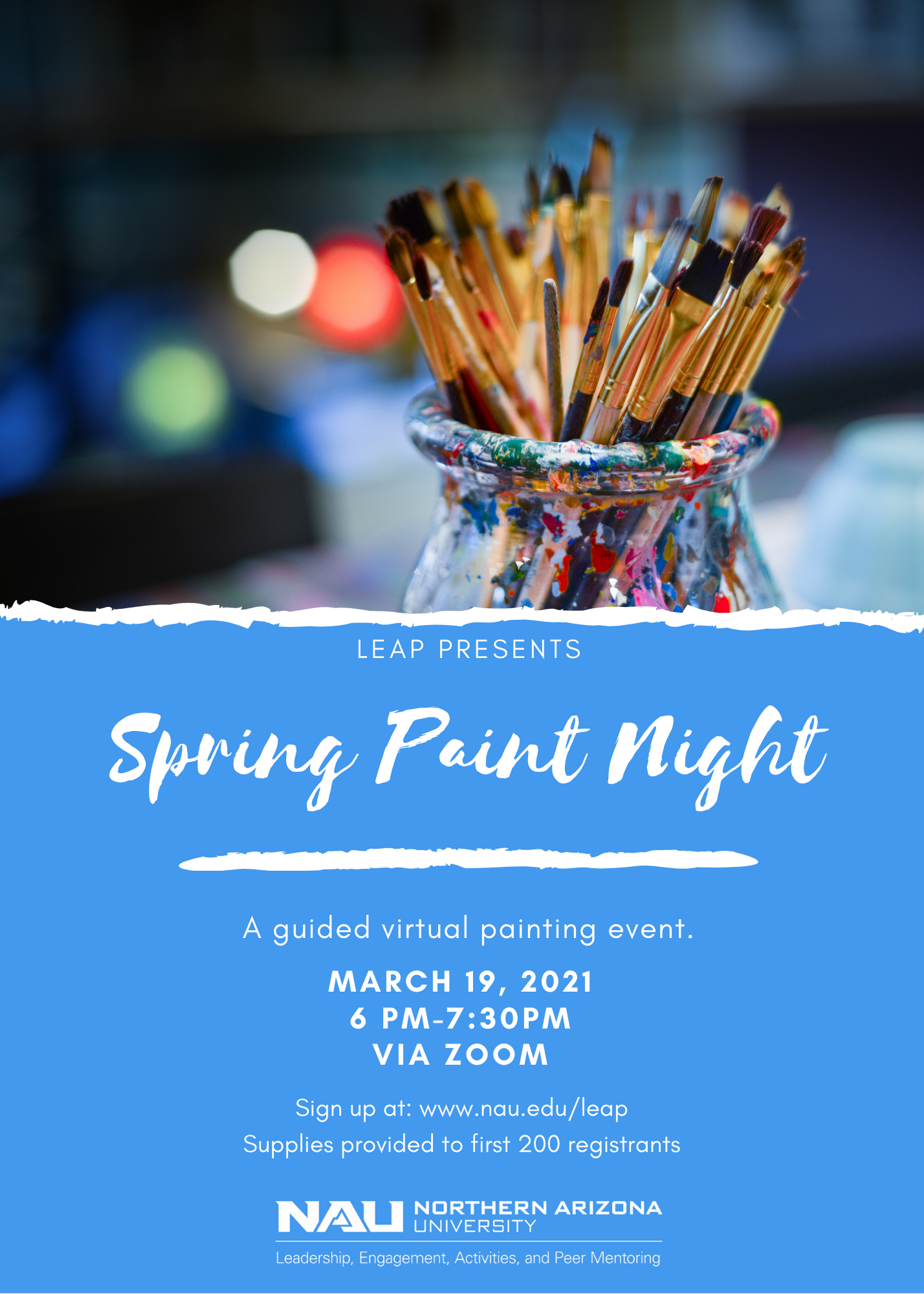 Blue Paint Photo Art Festival Flyer.png