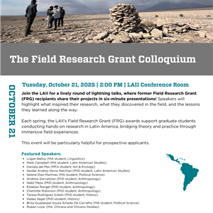 Image for: The Field Research Grant Colloquium