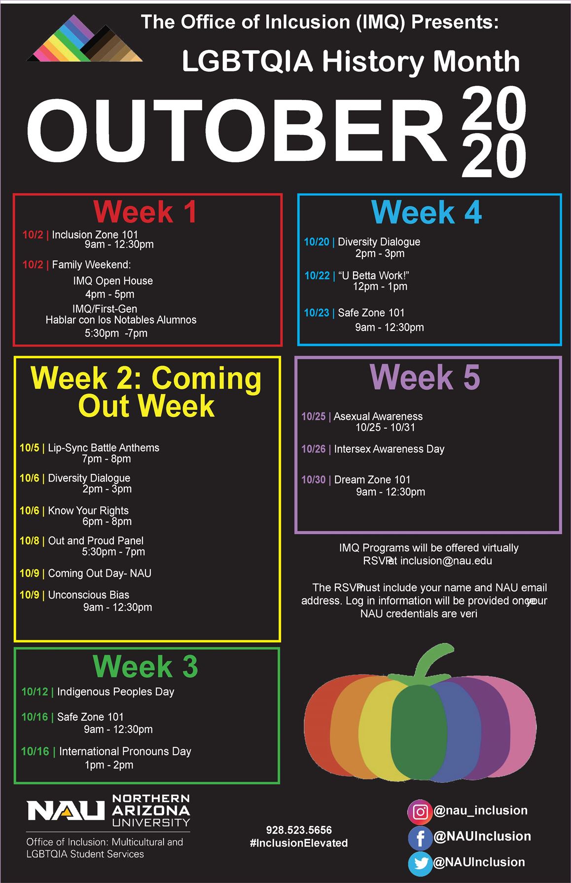 NAU Events - International Pronouns Day