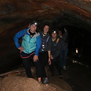 Lava Tube Cave Hike