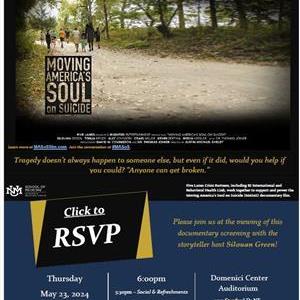 Image for: The screening for "Moving America's Soul on Suicide"