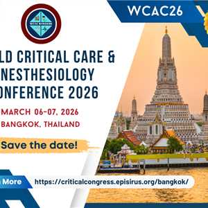 Image for: World Critical Care and Anesthesiology Conference 2026 (WCAC26) 