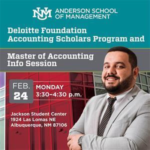 Image for: Deloitte Scholarship and Master of Accounting Info Session