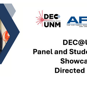 Image for: DEC@UNM (Directed Energy Center at UNM): Panel