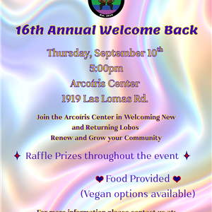 Image for: Arcoíris Welcome Back Extravaganza!