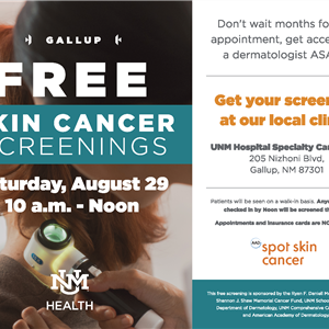 Image for: Gallup Skin Cancer Screening 