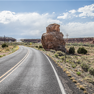 Image for: Life and Landscape: Route 66 in New Mexico. Exhibit on View 8.27.26 through 5.31.2027