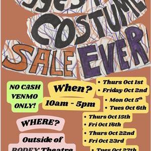Image for: Costume Sale - USITT Student Chapter