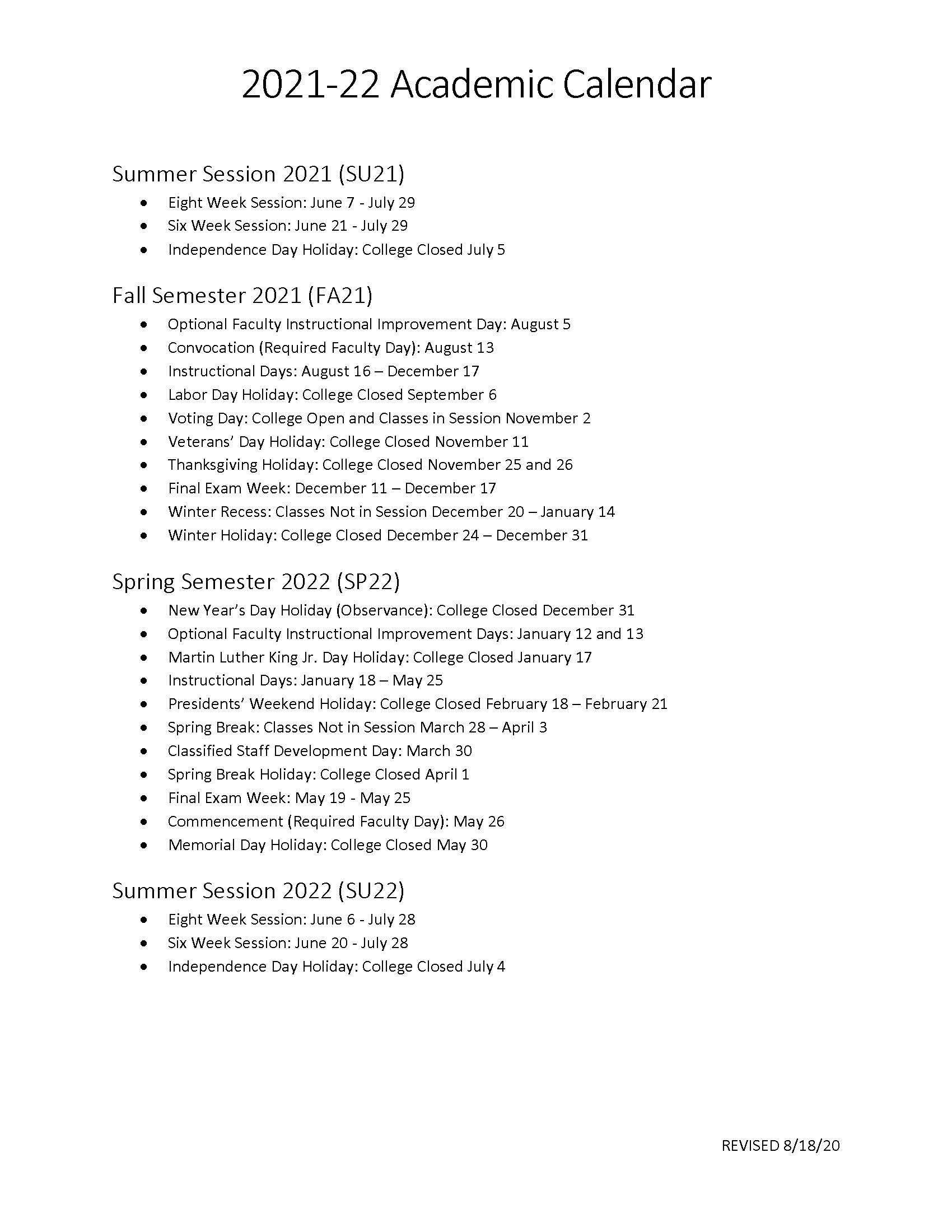 Njit Academic Calendar Fall 2022 Msjc Events - 2021-2022 Academic Calendar Is Now Available